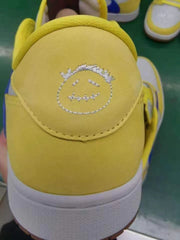 Jordan 1 Low Canary Yellow and Blue Sneakers DZ4137-700