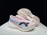 On Cloudboom Max Running Shoes in Pink and Blue