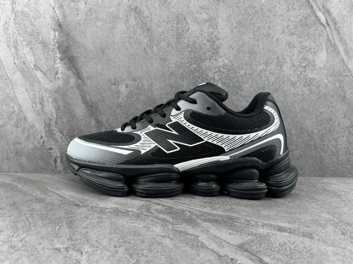 New Balance Black and White Running Sneakers