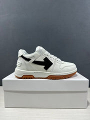 Off-White Out Of Office Sneakers White Black OMIA189C99LEA0110110