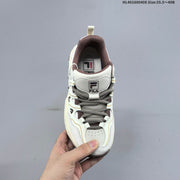 FILA Chunky Sneakers in Cream and Brown
