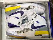 Jordan Air Jordan Legacy 312 Lakers White Purple Sneakers AT4040-157