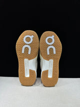 On THE ROGER Advantage Pro Tennis Shoes White Beige Pink