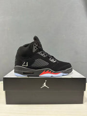 Jordan Air Jordan 5 Retro Black Red High-Top Sneakers