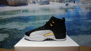 Jordan Air Jordan 12 Wings Black White Gold Sneakers 848692-033