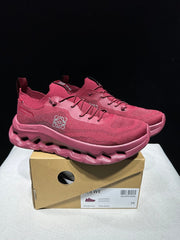 On x Loewe Cloudtilt Sneakers in Cherry Burgundy