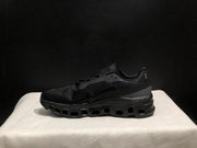On Cloud X Black Silver Running Shoes