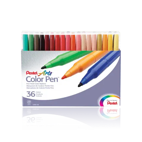 Pentel Color Pen® Assorted Packs