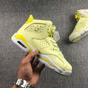 Jordan Air Jordan 6 Floral Yellow High-Top Sneakers