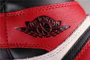 Air Jordan 1 High Bred Toe Black Red White 555088-610