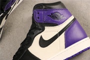 Air Jordan 1 Retro High OG Court Purple Sneakers 555088-501