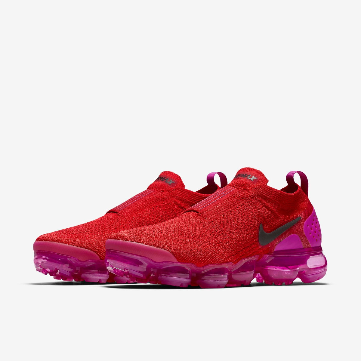 Nike Air VaporMax Flyknit Moc 2 Red Purple Sneakers AJ6599-600