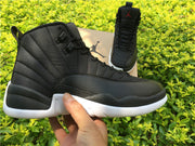 Jordan Air Jordan 12 Black Nylon High-Top Sneakers