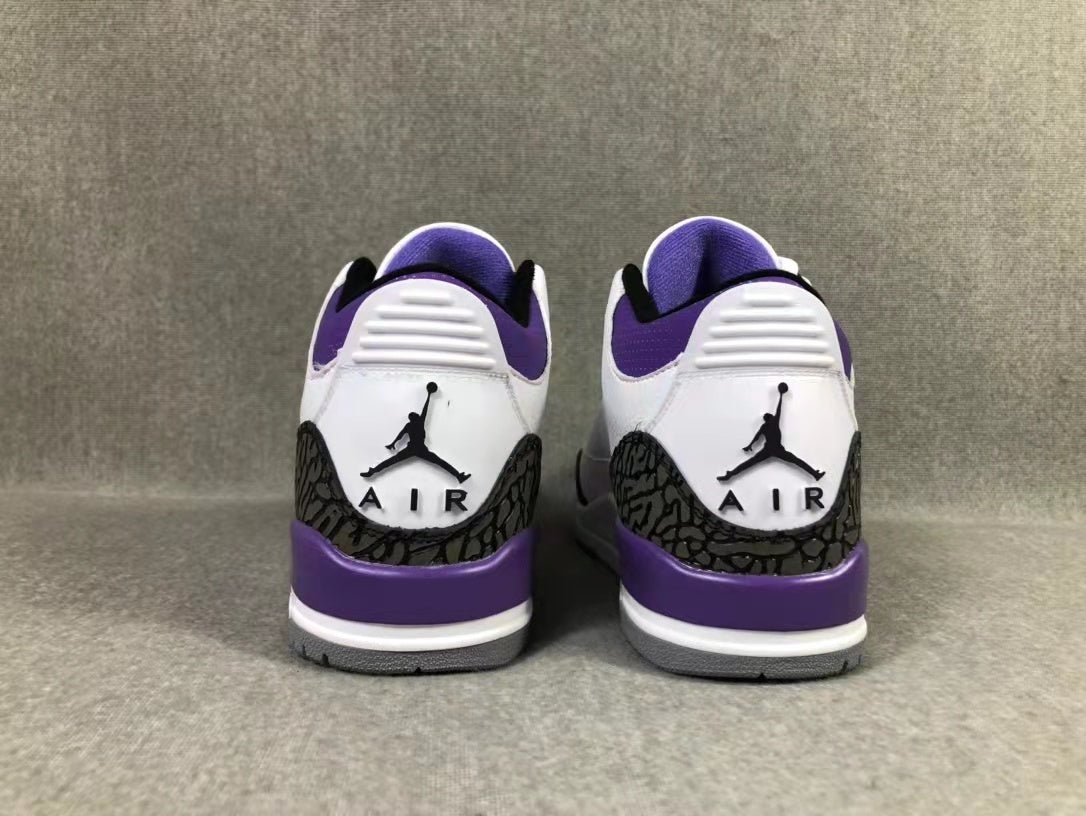 Jordan Air Jordan 3 SE Denim White Purple Sneakers