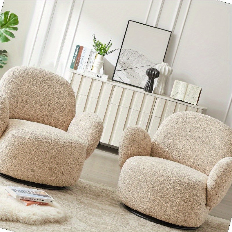 Accent chair for Living room With Swivel Function