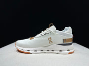 On Cloudnova 2 Sneakers, Ivory and Brown