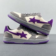 BAPE SK8 Sta Sneakers White Purple