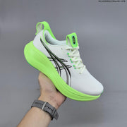 ASICS Gel-Nimbus 28 Running Shoes White Neon Green