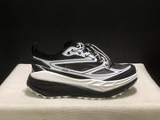 HOKA Stinson One 7 Black and White Trail Sneakers