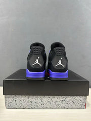 Jordan Air Jordan 4 Retro Black Blue Sneakers CT8527-018