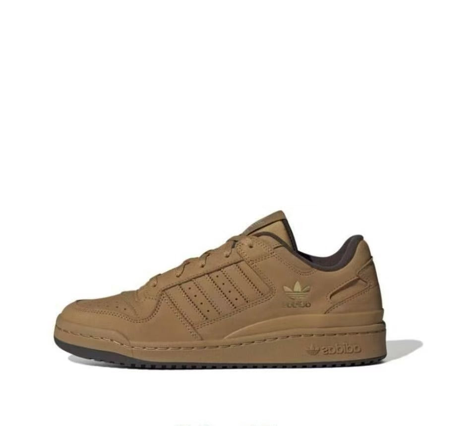 adidas Forum Low Brown Leather-Style Sneakers ID0989