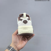 FILA Chunky Sneakers in Cream and Brown