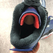 Jordan Air Jordan 4 Little Eminem Navy Sneakers