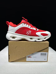 On x Loewe Cloudventure 3.0 Red and White Sneakers