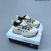 FILA Chunky Sneakers in Cream and Brown