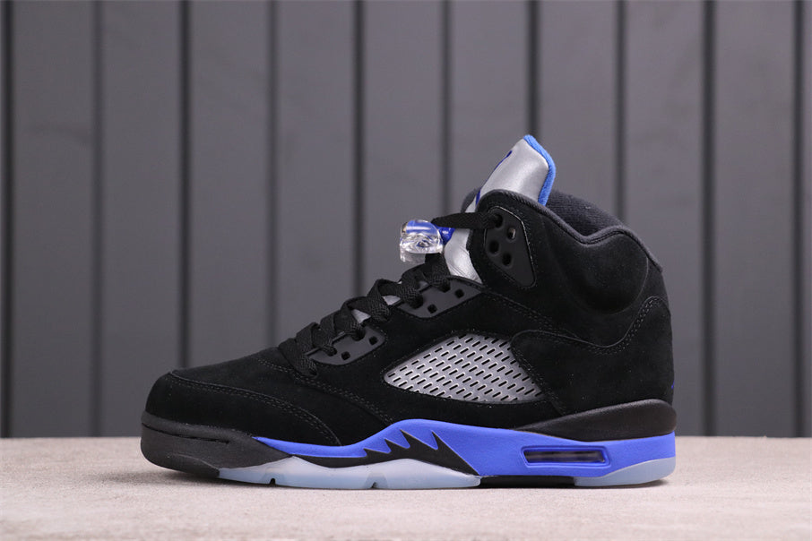 Air Jordan 5 Stealth 2.0 Black Blue Sneakers CT4838-004