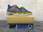Jordan Air Jordan 4 Desert Moss Sneakers Olive Purple DJ5718-300