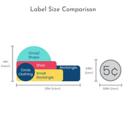 Unicorn Kindergarten Labels Pack