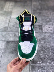Jordan 1 Zoom CMFT Green White Sneakers CT0978-300