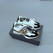 New Balance MS327KA1 Retro Lifestyle Sneakers, White and Black