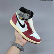 Jordan 1 Retro High OG Union LA White Red Sneakers