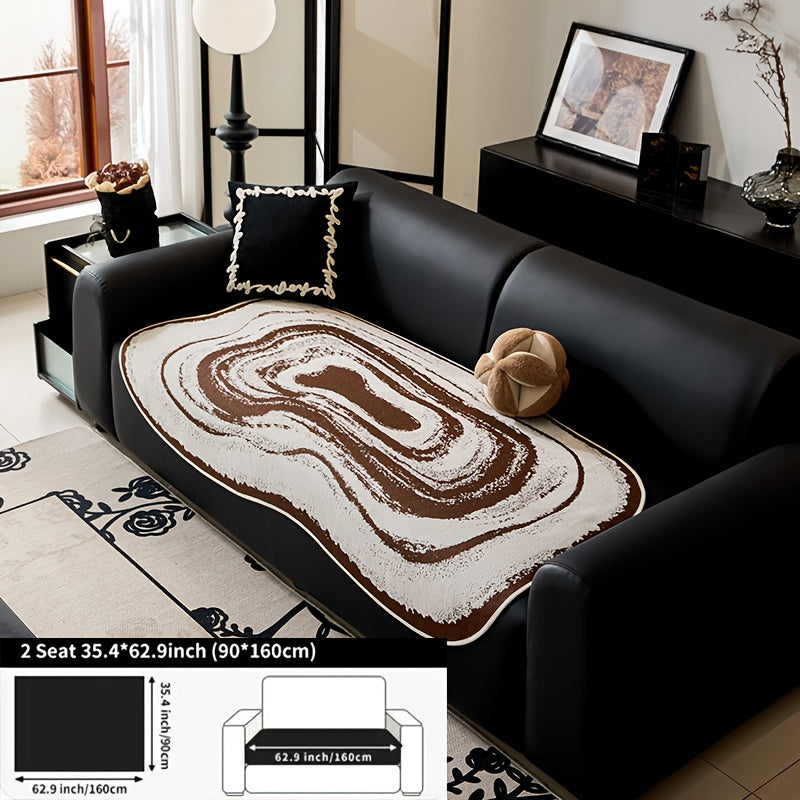 Luxury Spiral Sofa Cushion | Versatile, Easy-to-Clean Polyester Cover, Suitable for Various Sofa Types, Protects from Pet Scratches and Drawings
