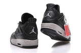 Air Jordan 4 Oreo Black and Grey Basketball Shoes 314254-003