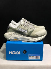 HOKA Skyline Float X Trail Sneakers, Gray Green