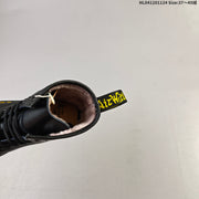 Dr. Martens 1460 Black Platform Lace-Up Boots