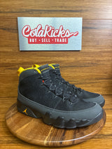Jordan 9 Retro Dark Charcoal University Gold