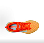 HOKA Bondi 8 Running Shoes in Orange and Yellow