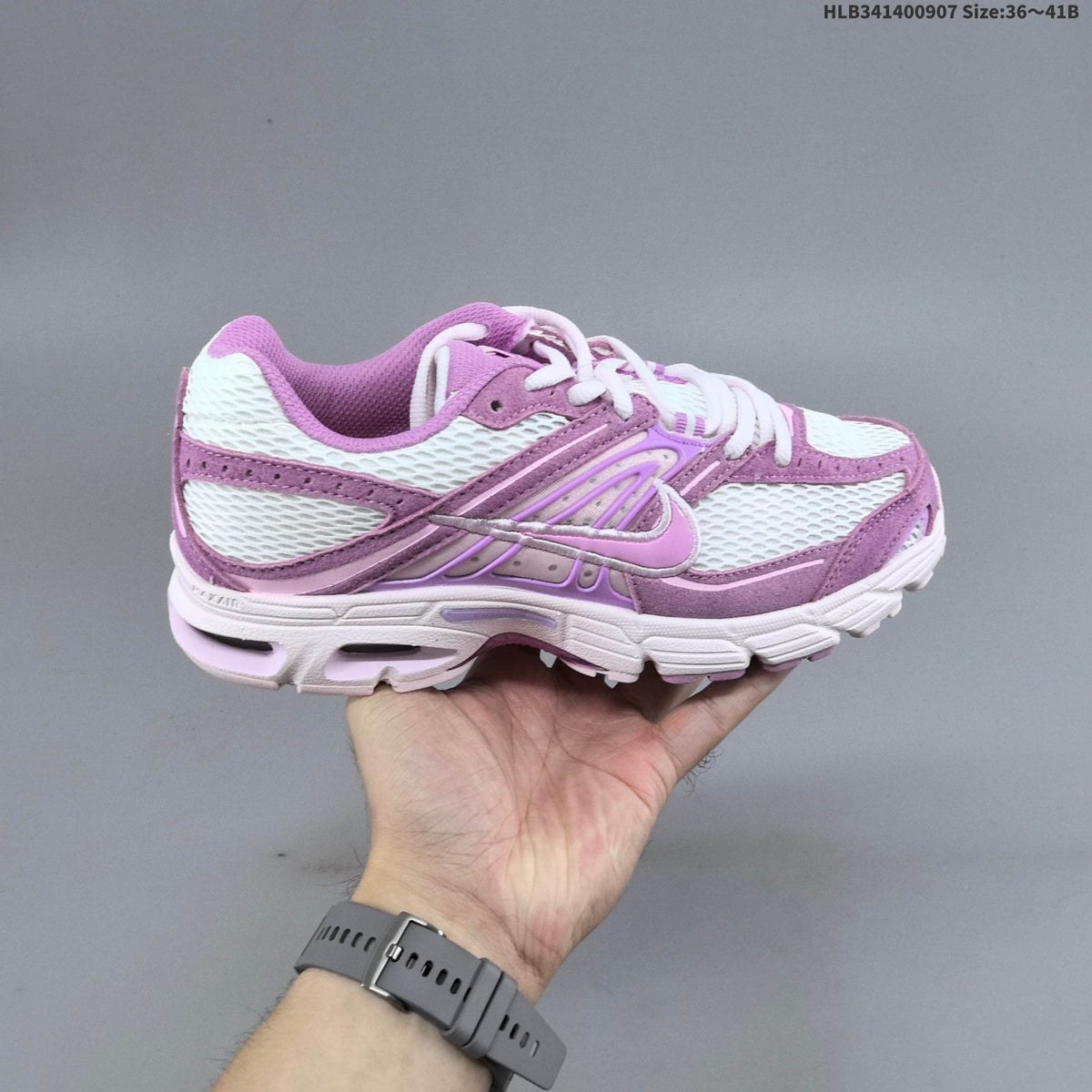 Nike Air Max Moto Sneakers in White and Purple