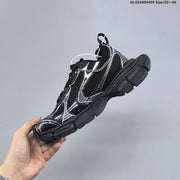 Balenciaga Phantom Sneakers in White and Metallic Gold