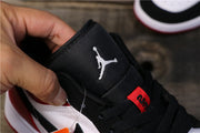 Jordan Air Jordan 1 Low Black Toe Sneakers 553558-116