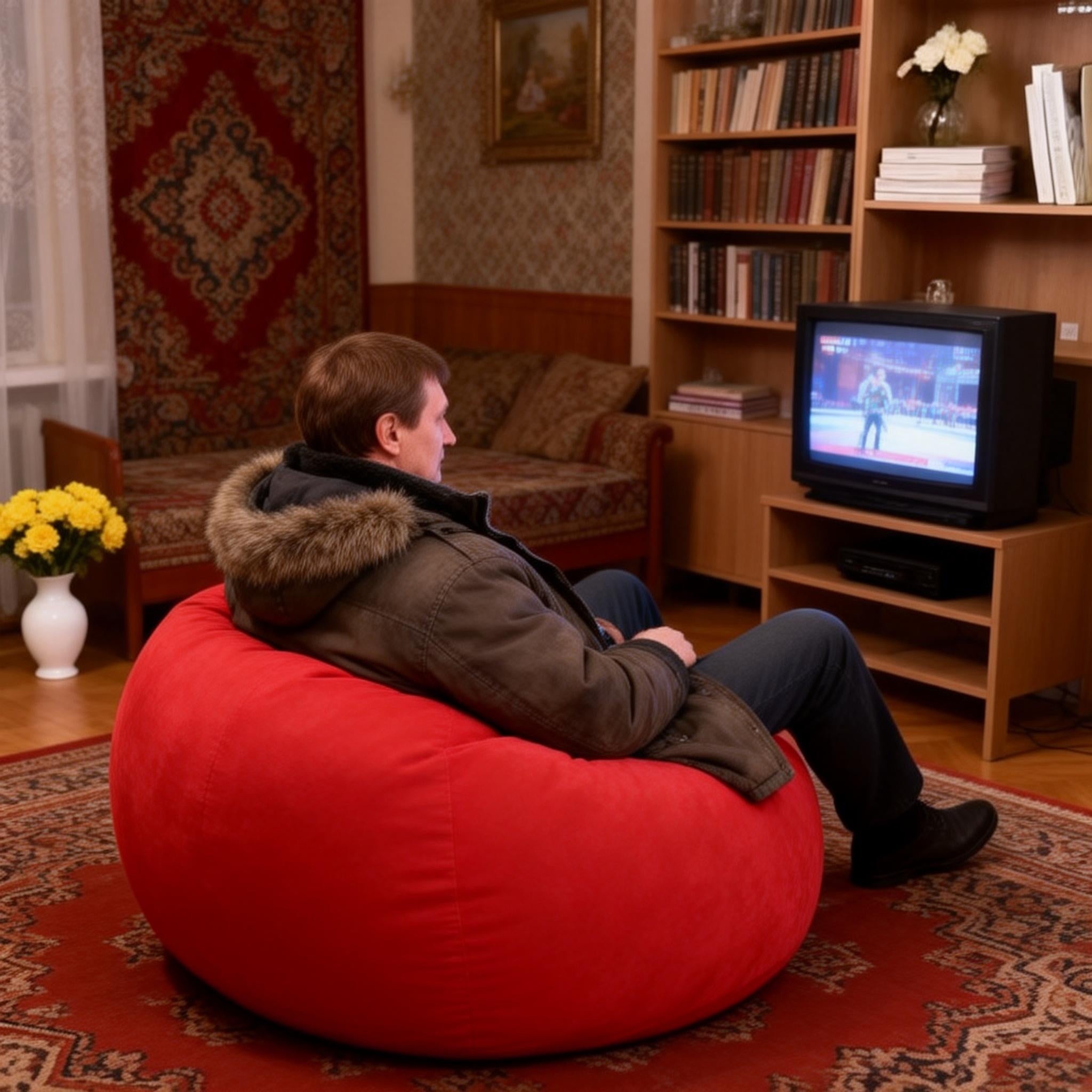 Inflatable Lazy Sofa Chair: Ergonomic Design Fits the Body Shape, PVC Bean Bag Material Is Foldable and Portable, Suitable for Both Indoor and Outdoor Use in Living Rooms, Balconies and Camping Scenarios