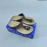 Birkenstock Gizeh-Style Toe-Post Sandals, Neutral Footbed