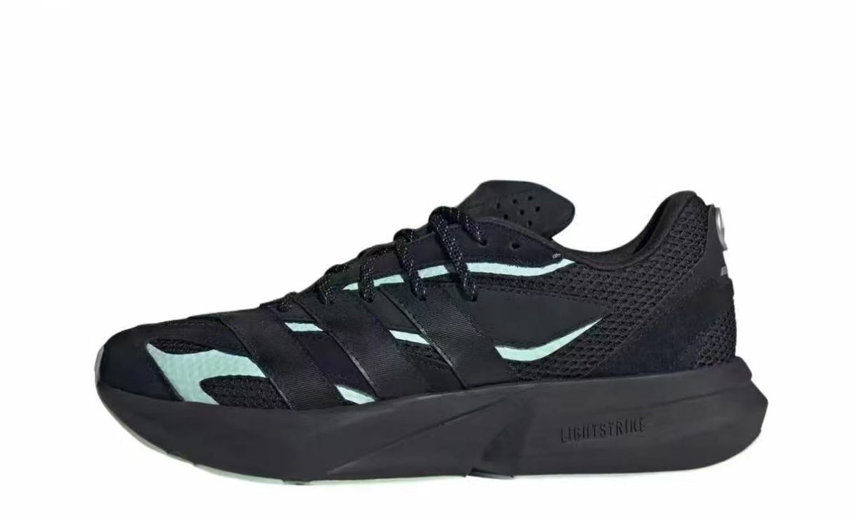 JR1058 Black and Mint Running Sneakers