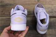 Air Jordan 1 Low GS Oxygen Purple Sneakers 554723-505