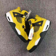 Jordan Air Jordan 4 Lightning Yellow Black Sneakers