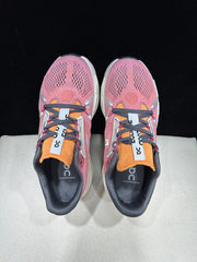 On CloudEclipse Running Shoes in Pink and White